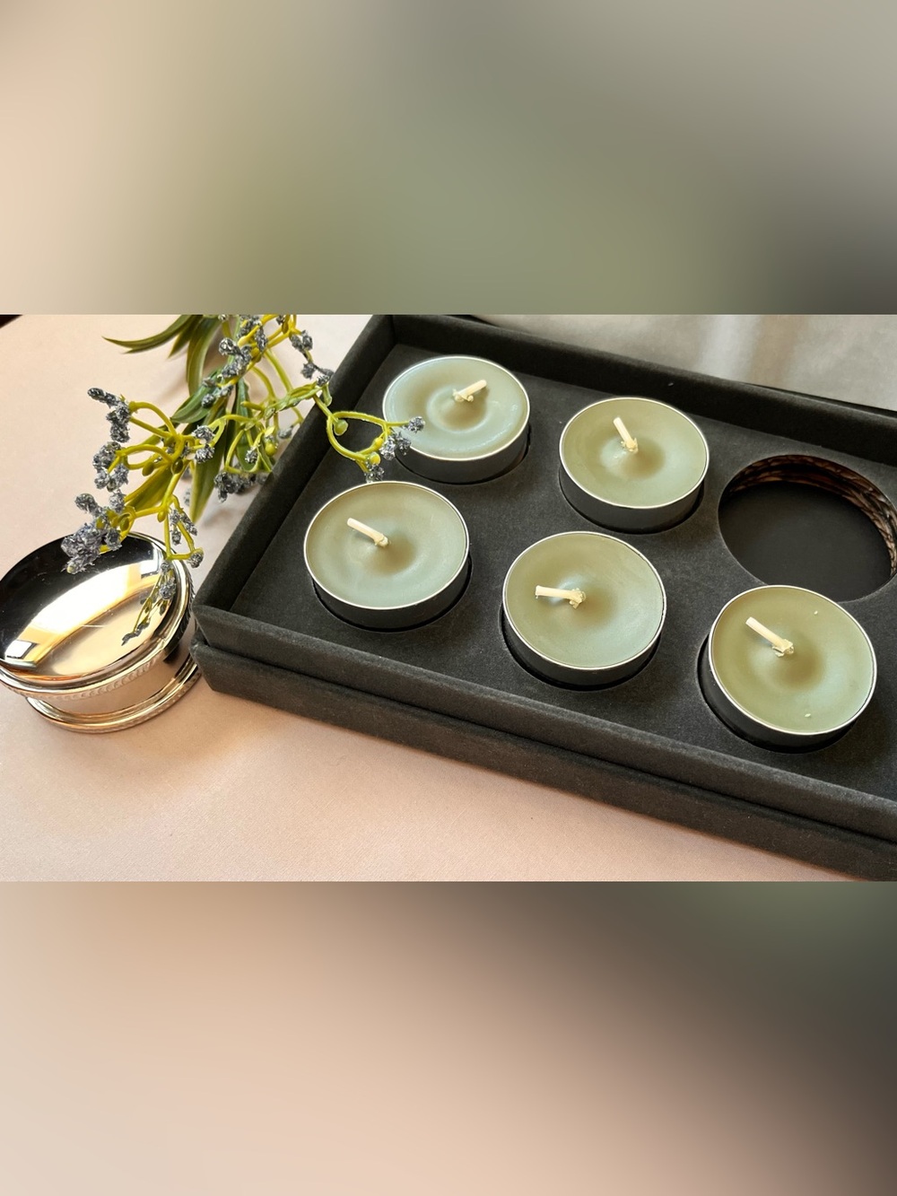 ZARA Special Silver Edition Scented Tea lights